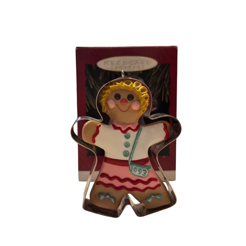 Hallmark Keepsake‎ Christmas Ornaments 1991 Daughter. 1989 Reindeer 1993 Cookie